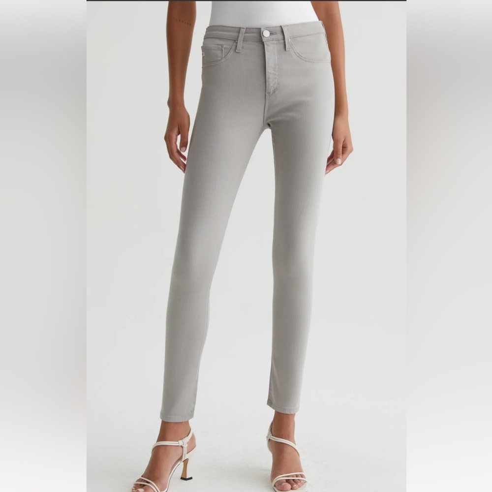 AGOLDE Farrah Straight leg jeans light wash color